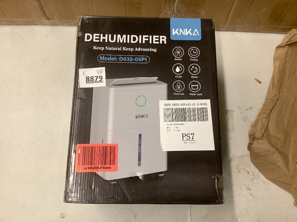 KNKA 1600 sq.ft Dehumidifier for Basement, 21 Pint Dehumidifiers for Home with Drain Hose, Continuous Drainage, Washable Filter, Intelligent Humidistat for Bedroom, Bathroom, Large Room - Image 5 - Lot 8879