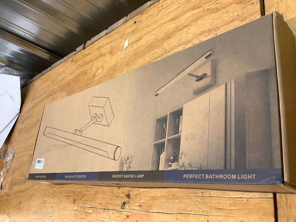 Joosenhouse Modern LED Picture Lights 24.4 inch, Antique Bronze Metal Artwork Display Lamp with Rotatable Sconces Lamp Head, 14W (70W Eqv.), Hardwired Connection, 3000K Warm White 840Lm - Image 3 - Lot 8881