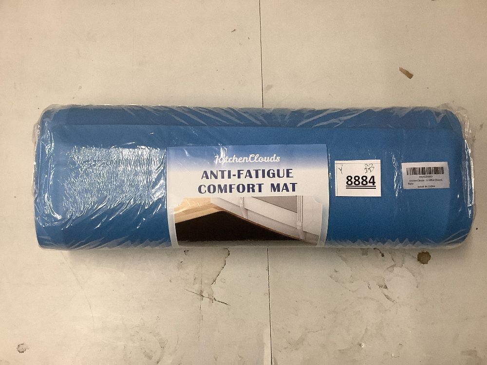 KitchenClouds Cushioned Anti Fatigue Rug 17.3"x28" Waterproof Non Slip Standing Desk Mats Comfort Floor Mats for Kitchen, House Sink Office (Green) - Image 2 - Lot 8884