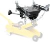 Transmission Jack Adapter - 1100LBS Heavy Duty, 30° Tilt & Safety Chains - Fits All Floor Jacks - Gearbox Removal for Cars, Trucks, SUVs - Thumbnail 1