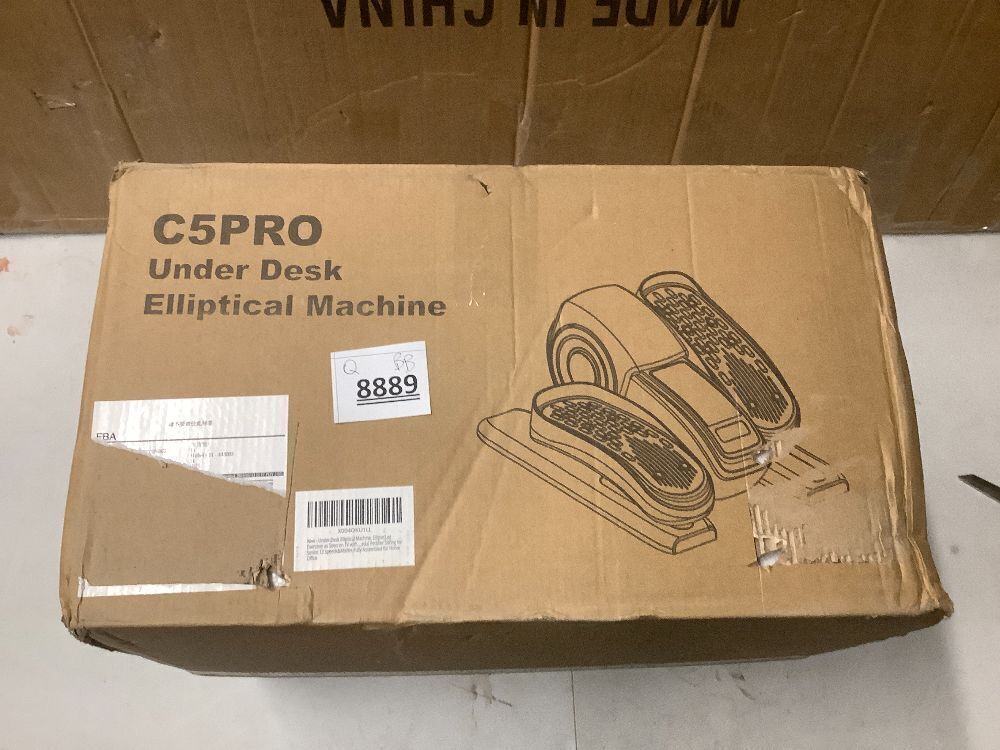 Under Desk Elliptical Machine, Ellipse Leg Exerciser as Seen on TV with Remote, Electric Seated Eclipse Foot Pedal Peddler Sitting for Senior,12 Speeds&Modes Fully Assembled for Home Office - Image 5 - Lot 8889