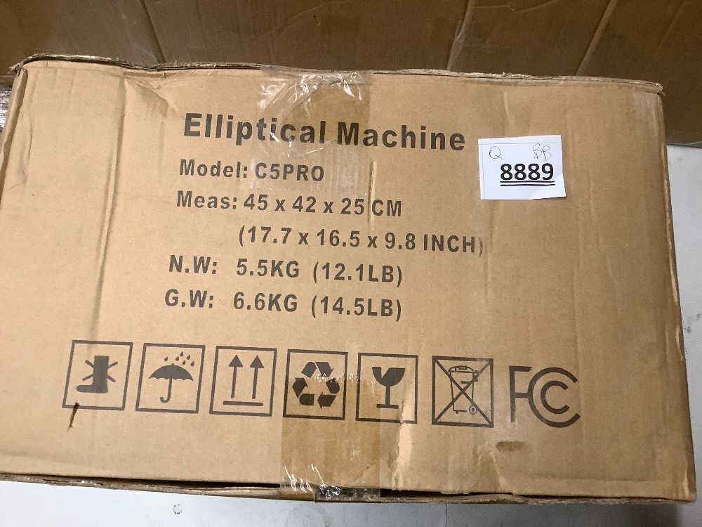 Under Desk Elliptical Machine, Ellipse Leg Exerciser as Seen on TV with Remote, Electric Seated Eclipse Foot Pedal Peddler Sitting for Senior,12 Speeds&Modes Fully Assembled for Home Office - Image 7 - Lot 8889