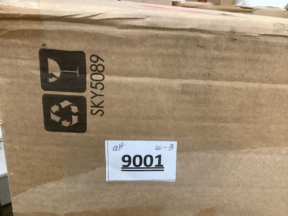 Snow Flocked Artificial Pine Christmas Tree w/ Foldable Metal Base 7.5ft - Image 3 - Lot 9001