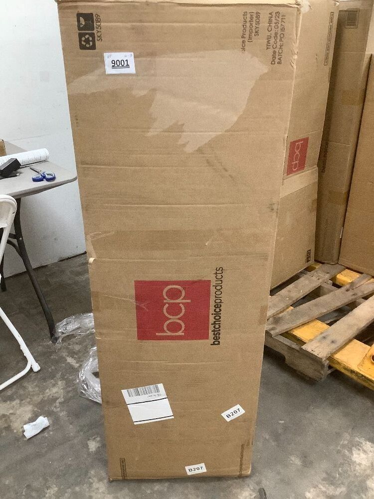 Snow Flocked Artificial Pine Christmas Tree w/ Foldable Metal Base 7.5ft - Image 4 - Lot 9001