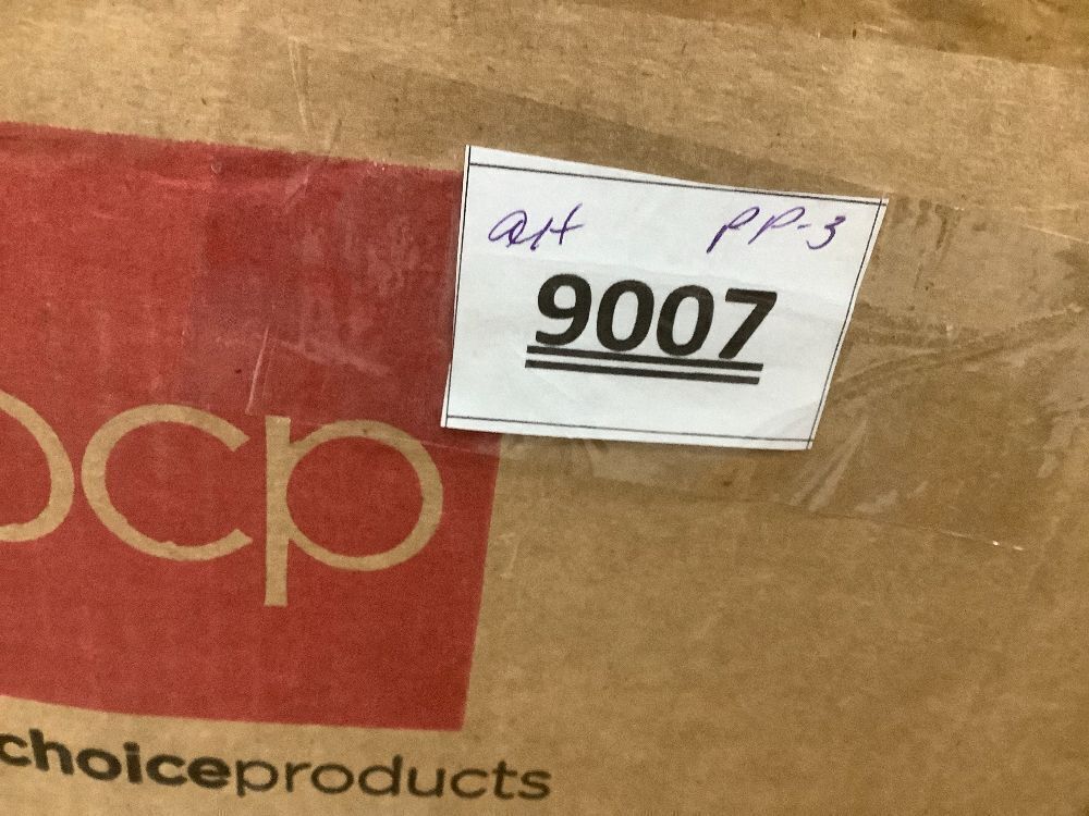 Pre-Lit Snow Flocked Artificial Pine Christmas Tree w/ Warm White Lights - Image 2 - Lot 9007