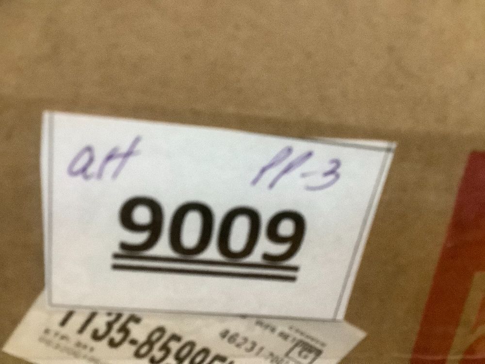 Pre-Lit Snow Flocked Artificial Pine Christmas Tree w/ Warm White Lights - Image 2 - Lot 9009