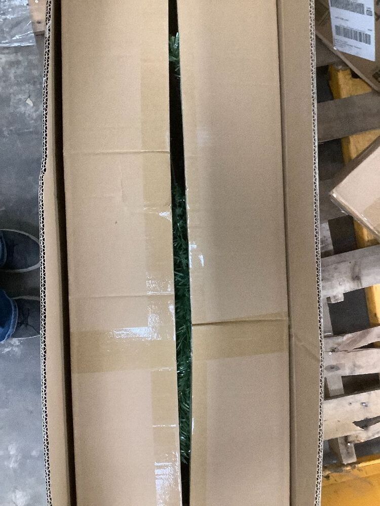 Unlit Artificial Green Spruce Christmas Tree, w/Easy Assembly - Image 4 - Lot 9100