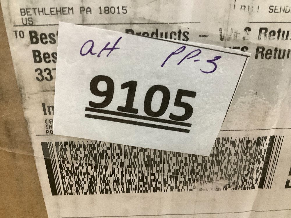 Pre-Lit Snow Flocked Artificial Pencil Christmas Tree w/ Multicolor Lights - Image 2 - Lot 9105