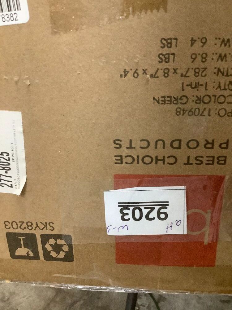 Pre-Lit Partially Flocked Pencil Christmas Tree w/ Pine Cones, Metal Stand - Image 2 - Lot 9203