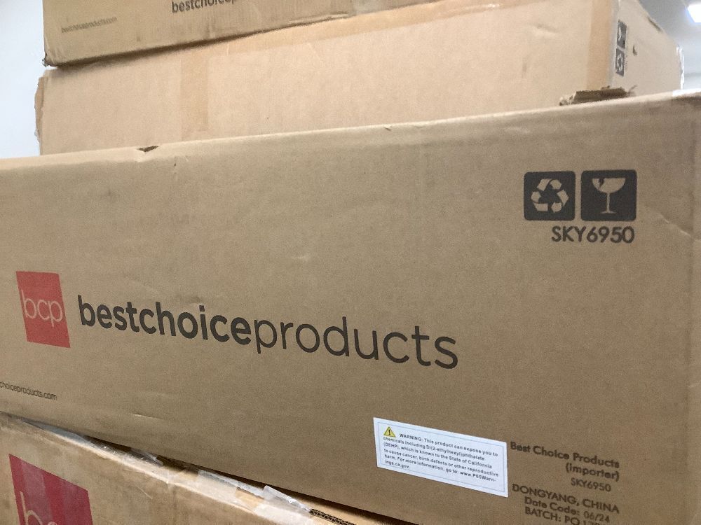 Pre-Lit Partially Flocked Pencil Christmas Tree w/ Pine Cones, Metal Stand - Image 3 - Lot 9304