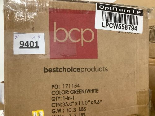 Snow Flocked Artificial Pine Christmas Tree w/ Foldable Metal Base - Lot 9401