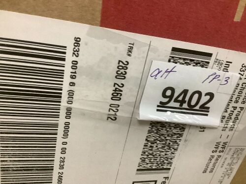 Pre-Lit Snow Flocked Artificial Pine Christmas Tree w/ Warm White Lights - Lot 9402