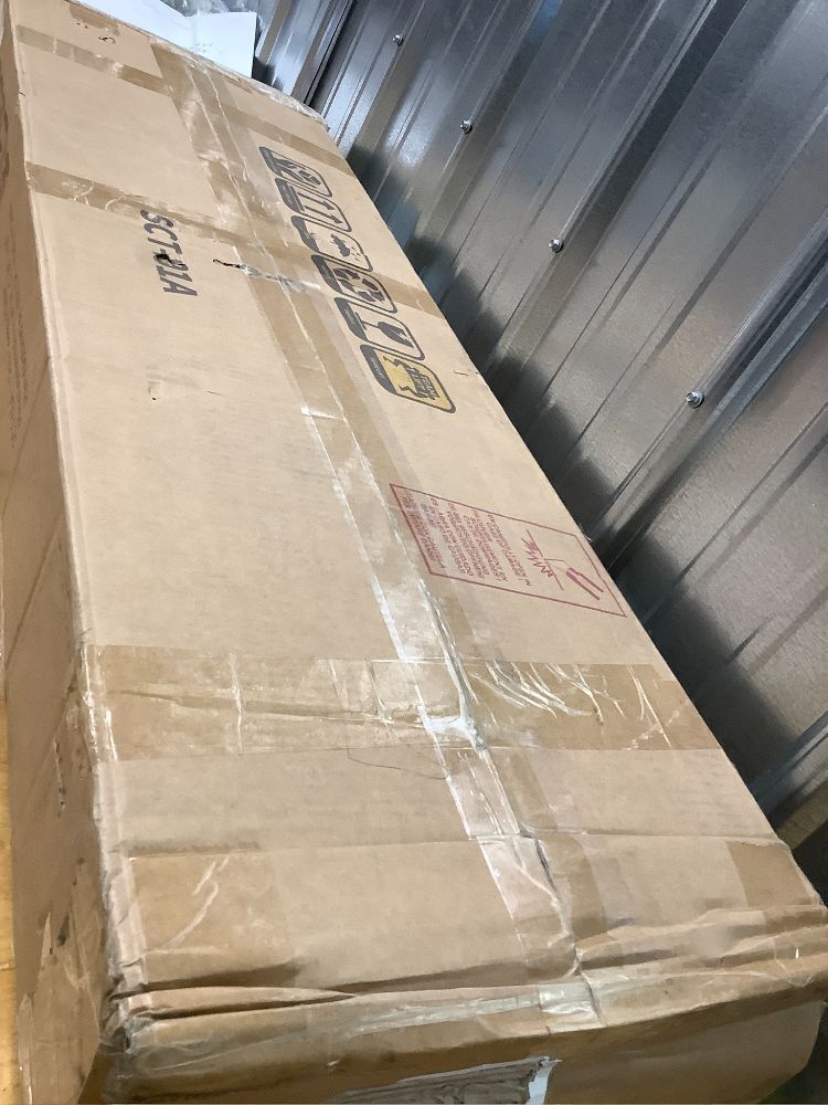 Fluted White Console Table with 3 Drawers, Modern Sofa Table with Open Storage Shelf for Living Room, Foyer Hallway, White - Image 2 - Lot 8863