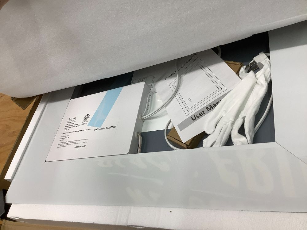 LED Bathroom Mirror, 20" - Image 1 - Lot 8878