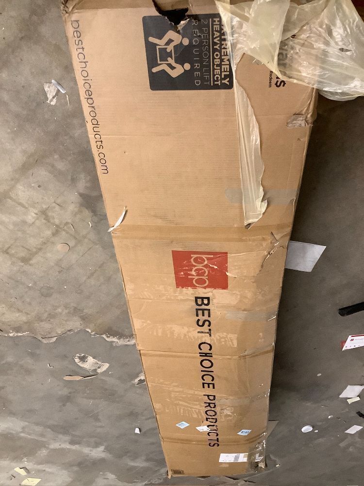 2-Tier Square LED Cantilever Offset Umbrella w/ 360 Rotation, Base - 10x10ft - Image 2 - Lot 8834