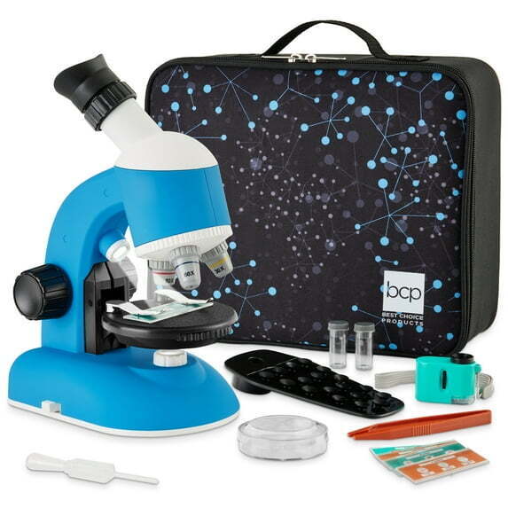 30-Piece STEM Kids Microscope Science Kit - Image 1 - Lot 8932