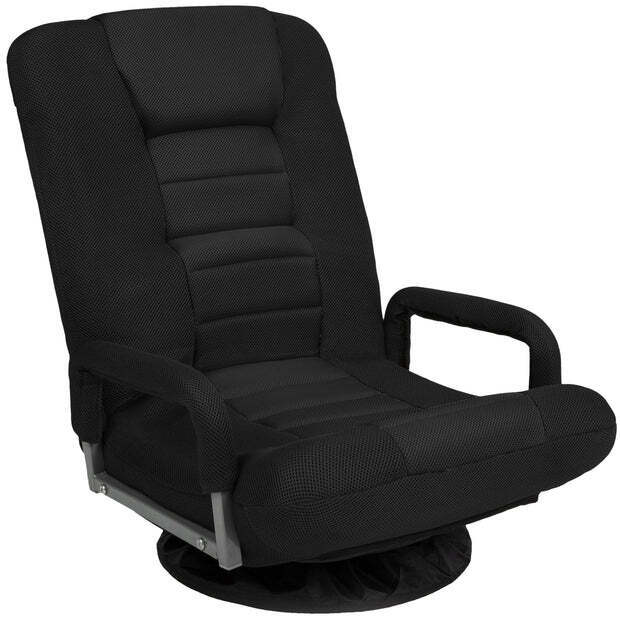 Gaming Floor Chair w/ 360-Degree Swivel, Armrest, Adjustable Backrest - Image 1 - Lot 8973
