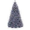 Pre-Lit Artificial Charcoal Gray Christmas Tree w/ Incandescent Lights - Thumbnail 1
