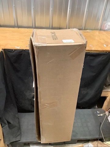 Pre-Lit Artificial Charcoal Gray Christmas Tree w/ Incandescent Lights - Image 2 - Lot 8983