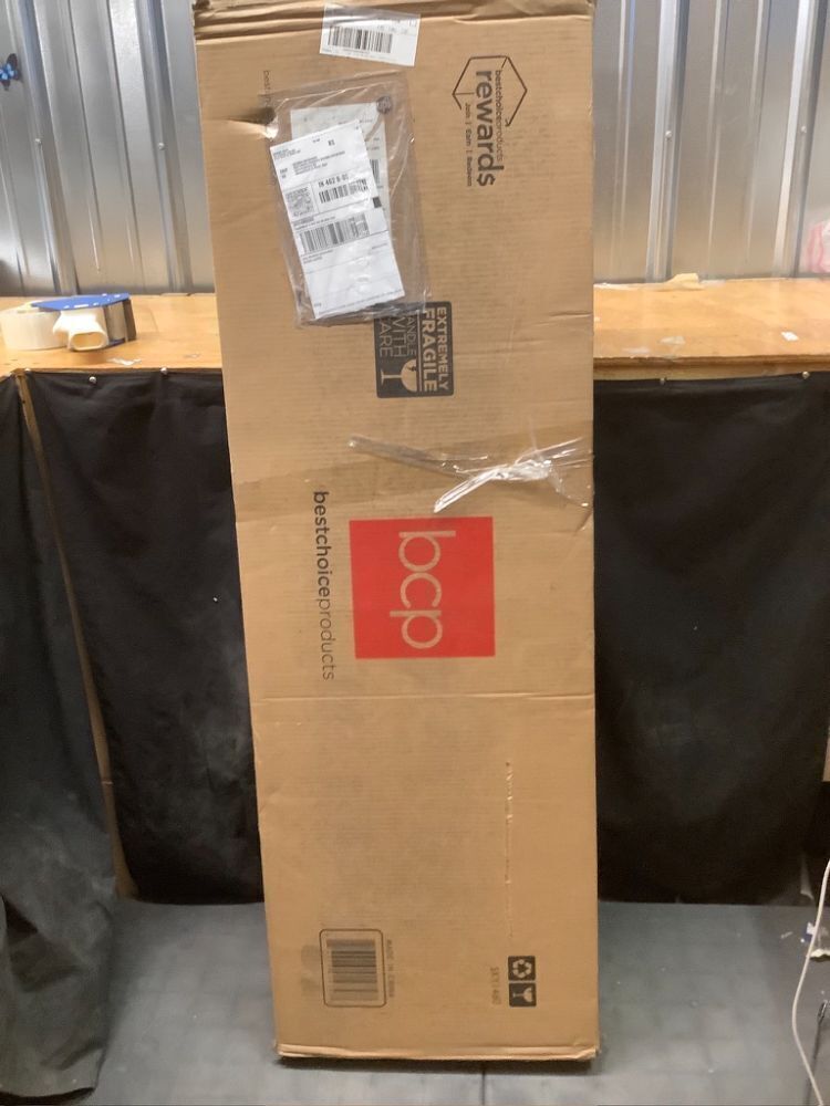 Full Length Freestanding Jewelry Mirror Armoire w/ Velvet Interior - Image 2 - Lot 8919