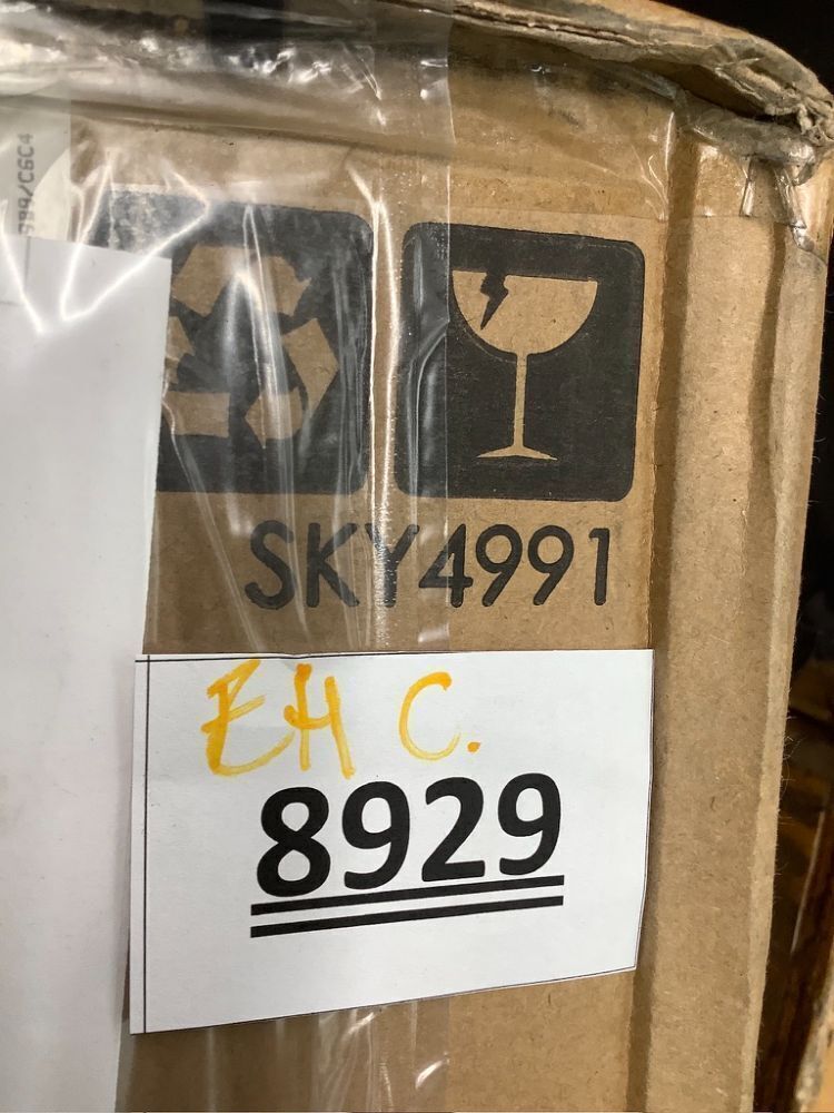 Pre-Lit Hinged Artificial White Pine Christmas Tree w/ Lights, Metal Stand - Image 3 - Lot 8929