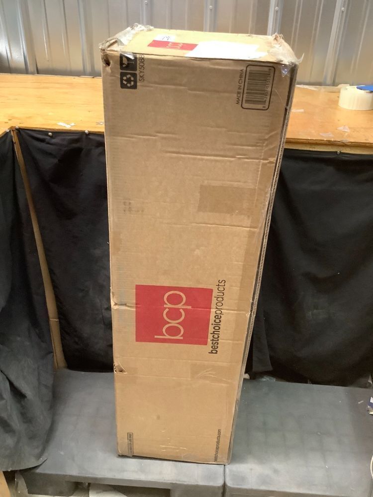 Pre-Lit Snow Flocked Artificial Pine Christmas Tree w/ Warm White Lights - Image 2 - Lot 8979