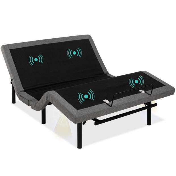 Adjustable Bed Base with Massage, Remote, USB Ports - Image 1 - Lot 8995