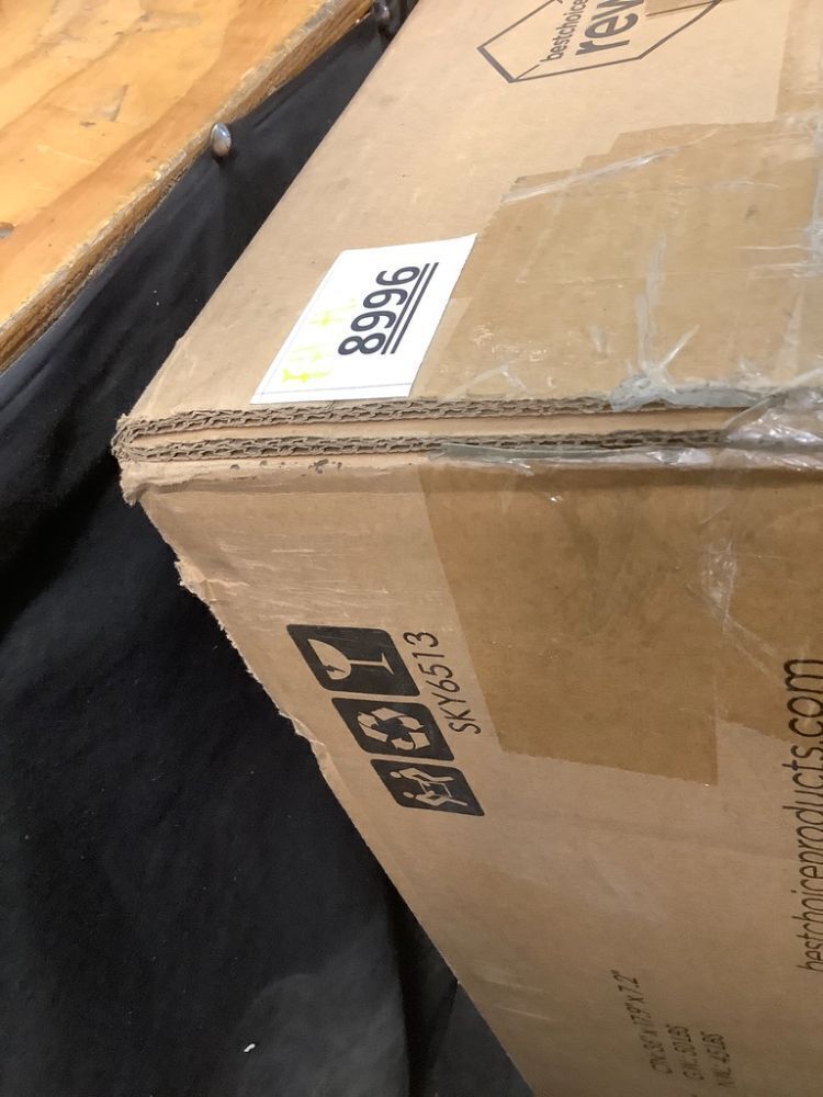 2-Door Rattan Storage Cabinet Accent Furniture for Living Room w/ Foot Pads - Image 3 - Lot 8996