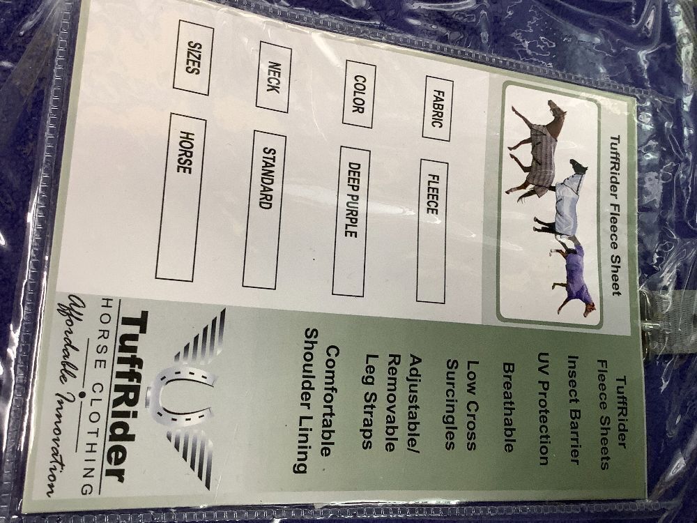 TuffRider Cooler Sheet 75" - Image 3 - Lot 9035