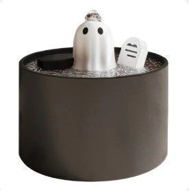 50oz/1.5L Ghost Drinking Fountain-Elevate Your Cat's Hydration - Image 1 - Lot 9145