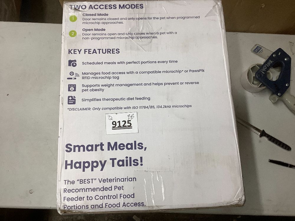 PawsPik Automatic Microchip RFID Pet Feeder - Image 4 - Lot 9125