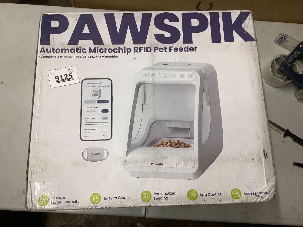 PawsPik Automatic Microchip RFID Pet Feeder - Image 5 - Lot 9125