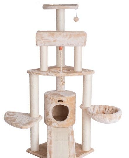 Armarkat Beige Classic Real Wood Cat Tree - Image 1 - Lot 9195