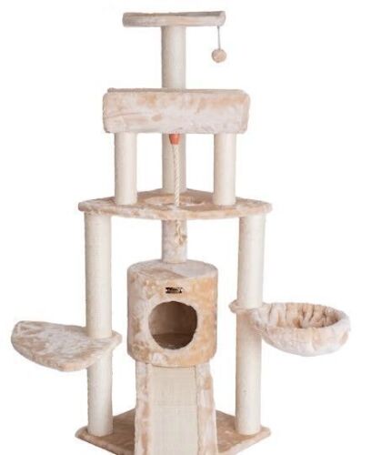 Armarkat Beige Classic Real Wood Cat Tree - Lot 9195