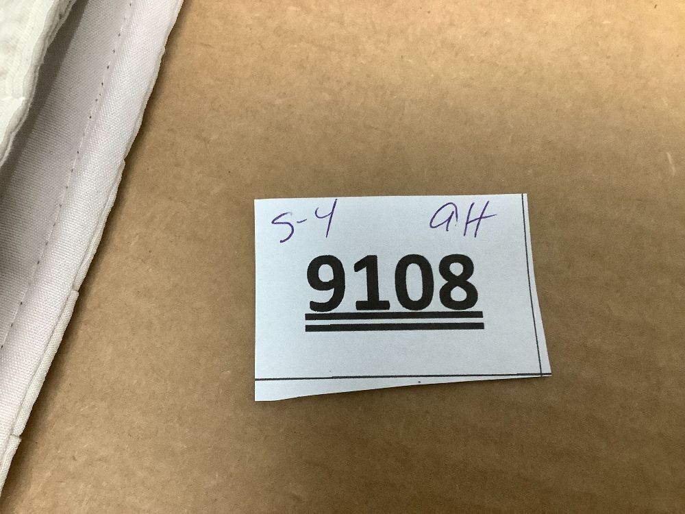 HOMBYS 132x120 Seersucker Patchwork Oversized King Quilt Set, Lightweight Plaid Bedspread Coverlet Set, All Season Bohemian Home Bedding Decor with 2 Pillow Shams, Beige - Image 2 - Lot 9108