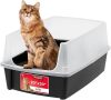 XX-Large Cat Litter Box, Open Top Extra Large Litter Box for Big Cats and Multi-Cat Households - Thumbnail 1