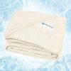 PetAmi Premium Cooling Dog Blanket | Lightweight Fluffy Pet Throw Blanket Bed Cover for Dogs, Cat, Puppies | Pet Blanket Furniture Protector Couch Sofa | Reversible Fuzzy Cozy | 29x40, Beige Latte - Thumbnail 1
