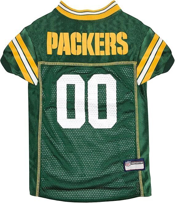 NFL GREEN BAY PACKERS DOG Jersey, Large - Image 1 - Lot 9075