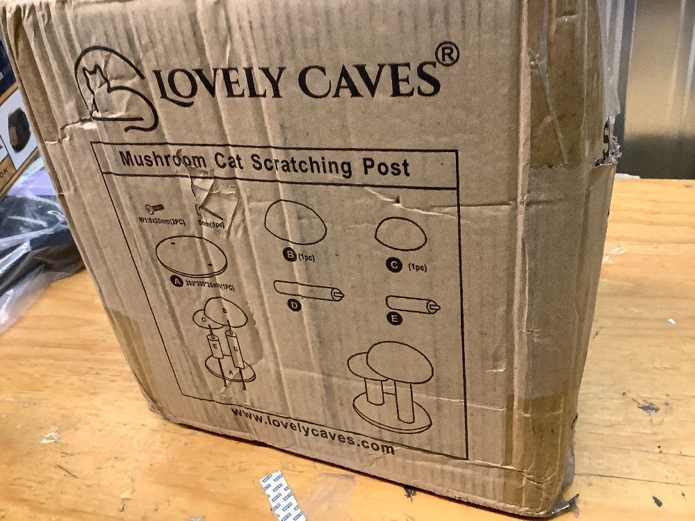 Mushroom Scratching Post with Sisal Covered, Cat Claw Scratcher Pole for Kitten, Cat Furniture Scratch Post - Image 3 - Lot 9094