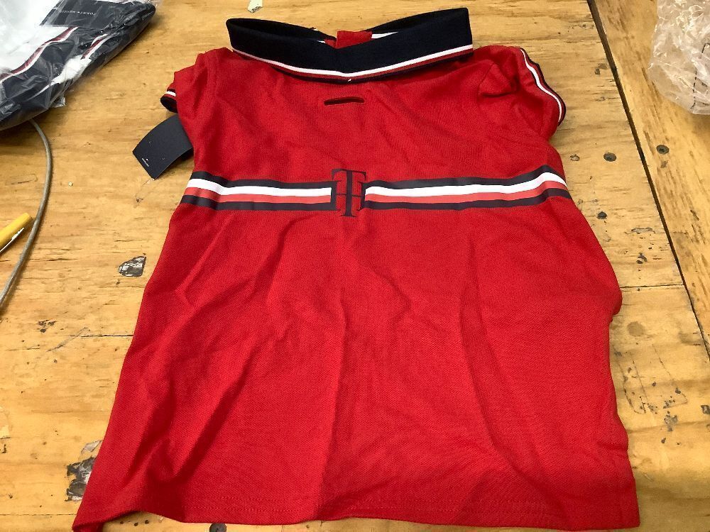 Tommy Hilfiger Core Dog Polo, Primary Red/Navy, X-Large - Image 3 - Lot 9071