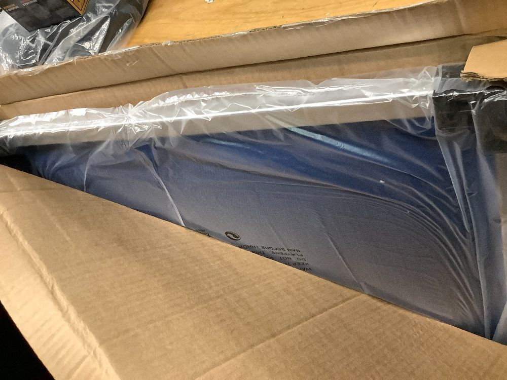 K9 Ballistics Chew Proof Armored Padded Dog Crate Bed, Virtually Indestructible, Legs Included (Blue Quartz, Large - Image 2 - Lot 9056