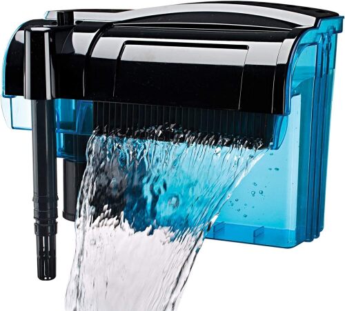Penn-Plax Cascade 300 Power Filter – Hang-On Filter with Quad Filtration – Great for Freshwater and Saltwater Setups - Lot 9026