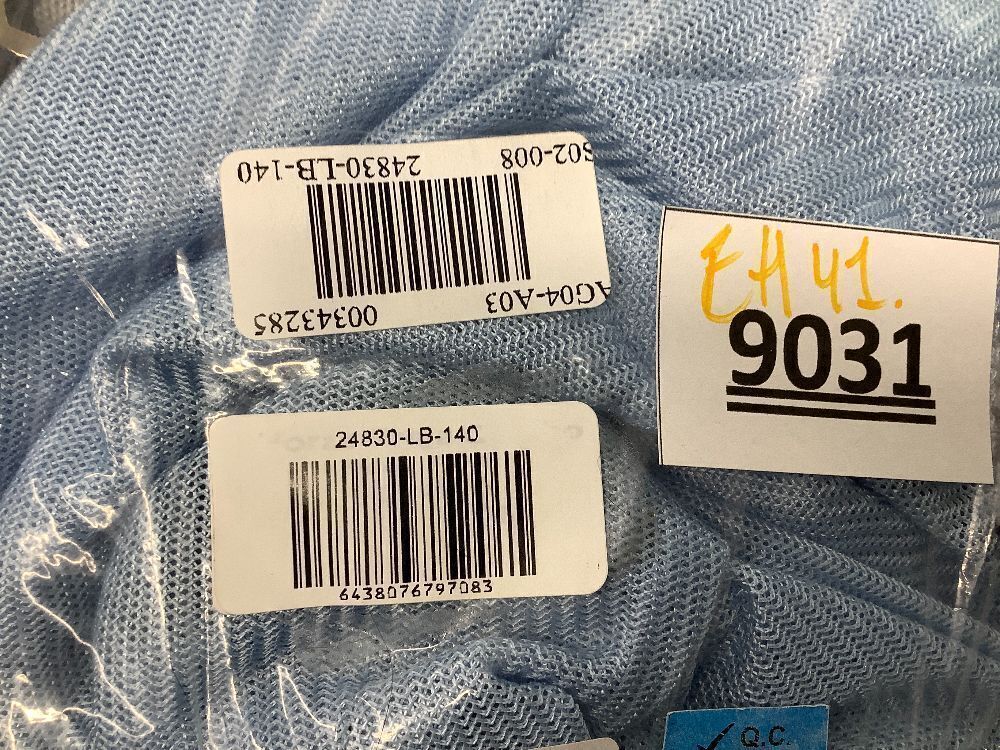 HORZE Freja Durable Mesh Combo Fly Sheet with Attached Neck Cover - UPF 50+ UV Protection - Light Blue - 75 in - Image 3 - Lot 9031