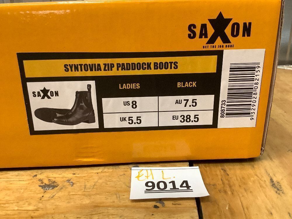 Saxon Syntovia Zip Paddock Boots - Image 4 - Lot 9014