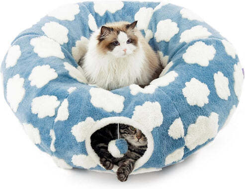Lesure 2-in-1 Cat Tunnel Bed - Lot 9078