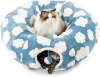 Lesure 2-in-1 Cat Tunnel Bed - Thumbnail 1