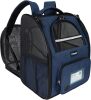 PetAmi Dog Cat Backpack Carrier, Expandable Pet Carrier Backpack for Travel Hiking, Small Medium Dog Puppy Large Cat Carrying Backpack, Airline Approved Ventilated Soft Back Support, 18 lbs, Navy - Thumbnail 1