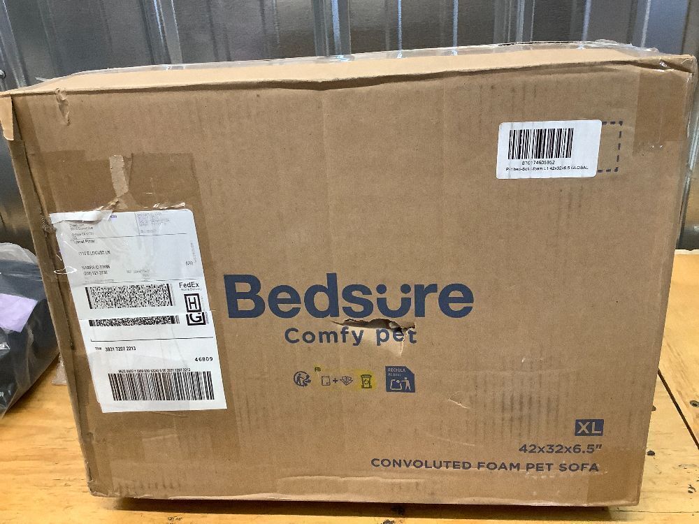 Bedsure Orthopedic Dog Bed for Extra Large Dogs - XL Washable Dog Sofa Beds Large, Supportive Foam Pet Couch Bed with Removable Washable Cover, Waterproof Lining and Nonskid Bottom, Navy Blue - Image 3 - Lot 9088