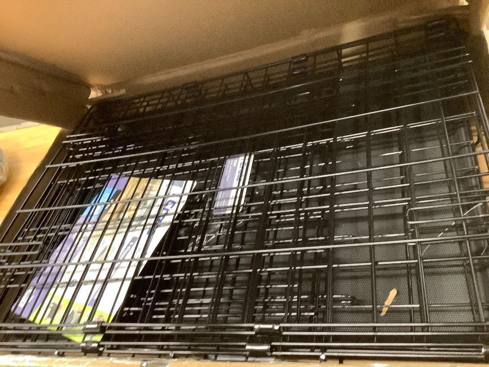 MidWest Homes for Pets 24-Inch iCrate Folding Dog Crate with Divider Panel, Leak-Proof Tray & Secure Latches – Metal Wire Kennel for Small Breeds – Portable, Durable & Easy to Assemble - Image 2 - Lot 9053