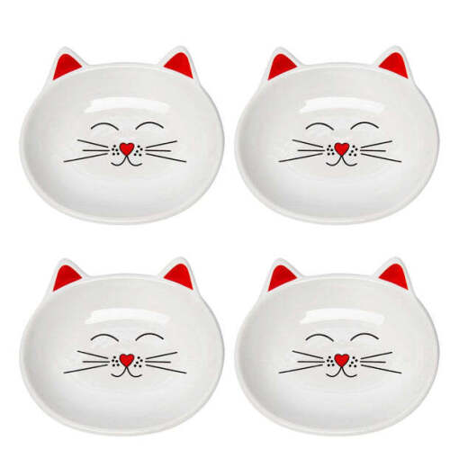 OSCAR CAT DISH SET OF 4 - Lot 9057